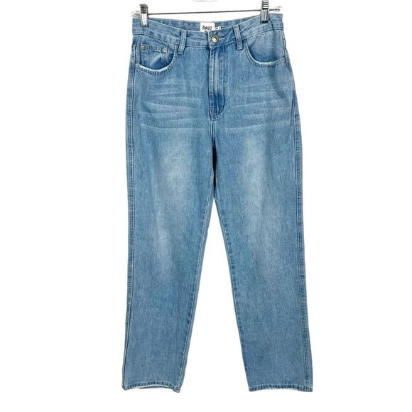 Princess Polly Denim - Princess Polly Light Vintage Wash High Rise Straight Leg Jeans Women’s Size 4